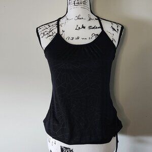 Old Navy Active Black Halter Workout Tank